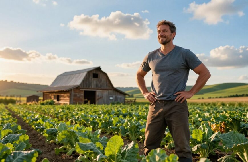 Fit Farmer gdzie mieszka i w jakim otoczeniu powstają jego popularne materiały