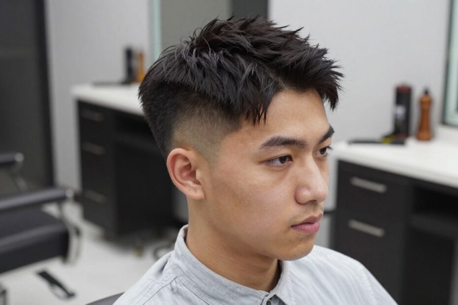 Fryzura undercut męska