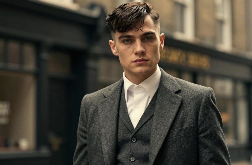 Peaky Blinders fryzura