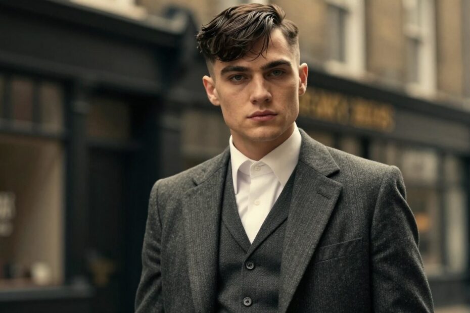 Peaky Blinders fryzura